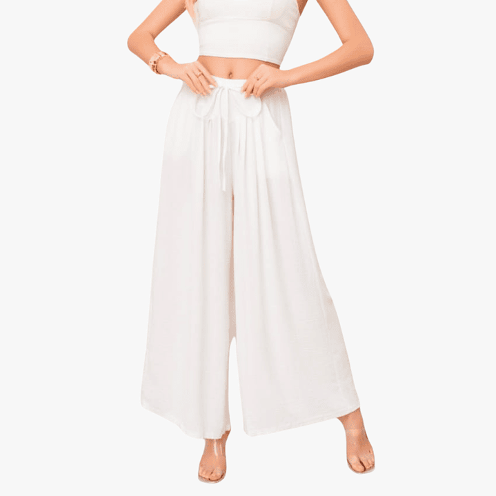 Pantalón Palazzo Premium Ancho Talla Estándar  9