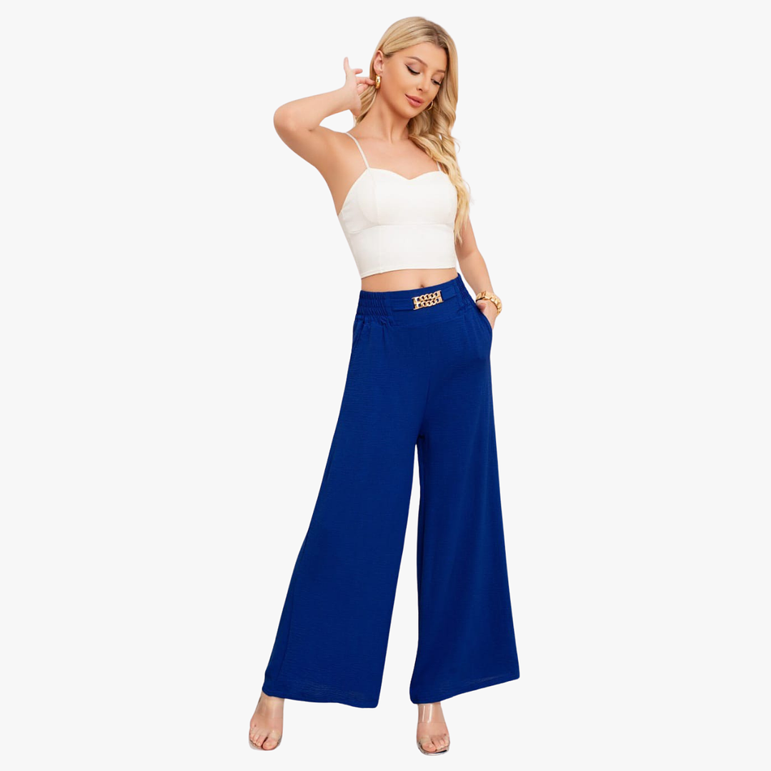 Pantalón Palazzo Elegante premium Talla Estándar  1