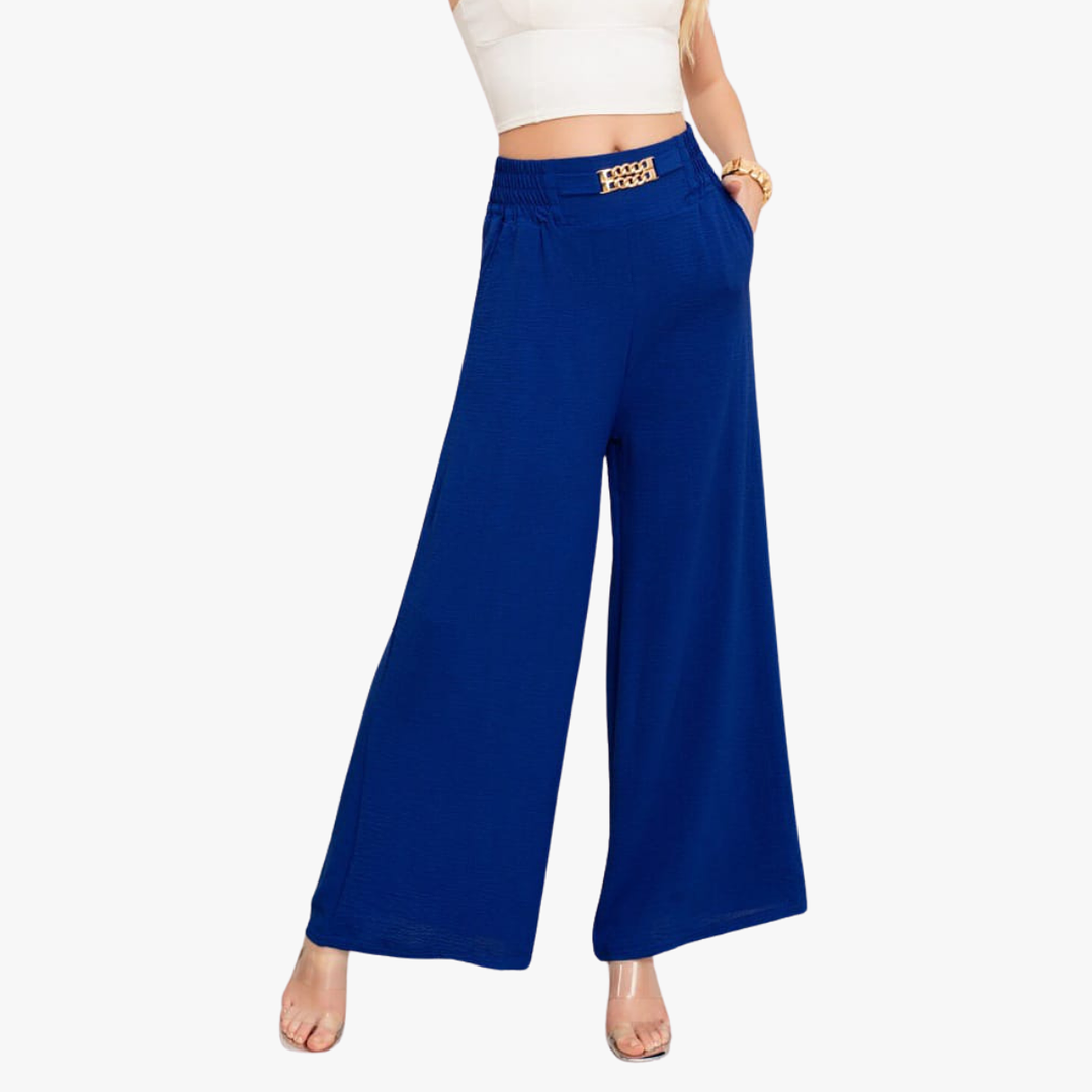 Pantalón Palazzo Elegante premium Talla Estándar  2