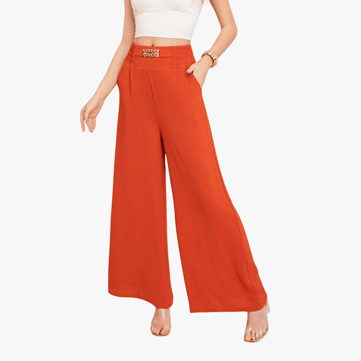 Pantalón Palazzo Elegante premium Talla Estándar  13