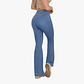 Jeans Flare Lineal Elasticado Push Up - Miniatura 3