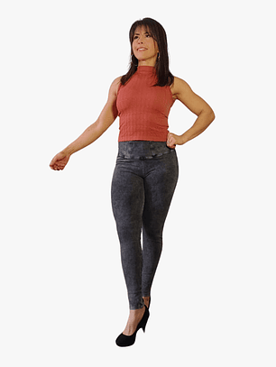 Jeans Fajero Nieves Full  Elasticado Push Up Confección Peruana