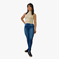 Jeans Fajero Nieves Full  Elasticado Push Up Confección Peruana - Miniatura 10