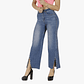 Jeans Palazzo Elasticado Mujer Tiro Alto Calce Perfecto - Miniatura 2