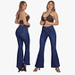 Jeans Mujer Flare Full Elasticado Push Up - Miniatura 10