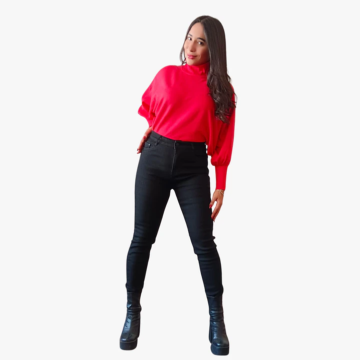Jean Skinny  Forrado de Polar Negro | Ajuste Perfecto y Calor 2