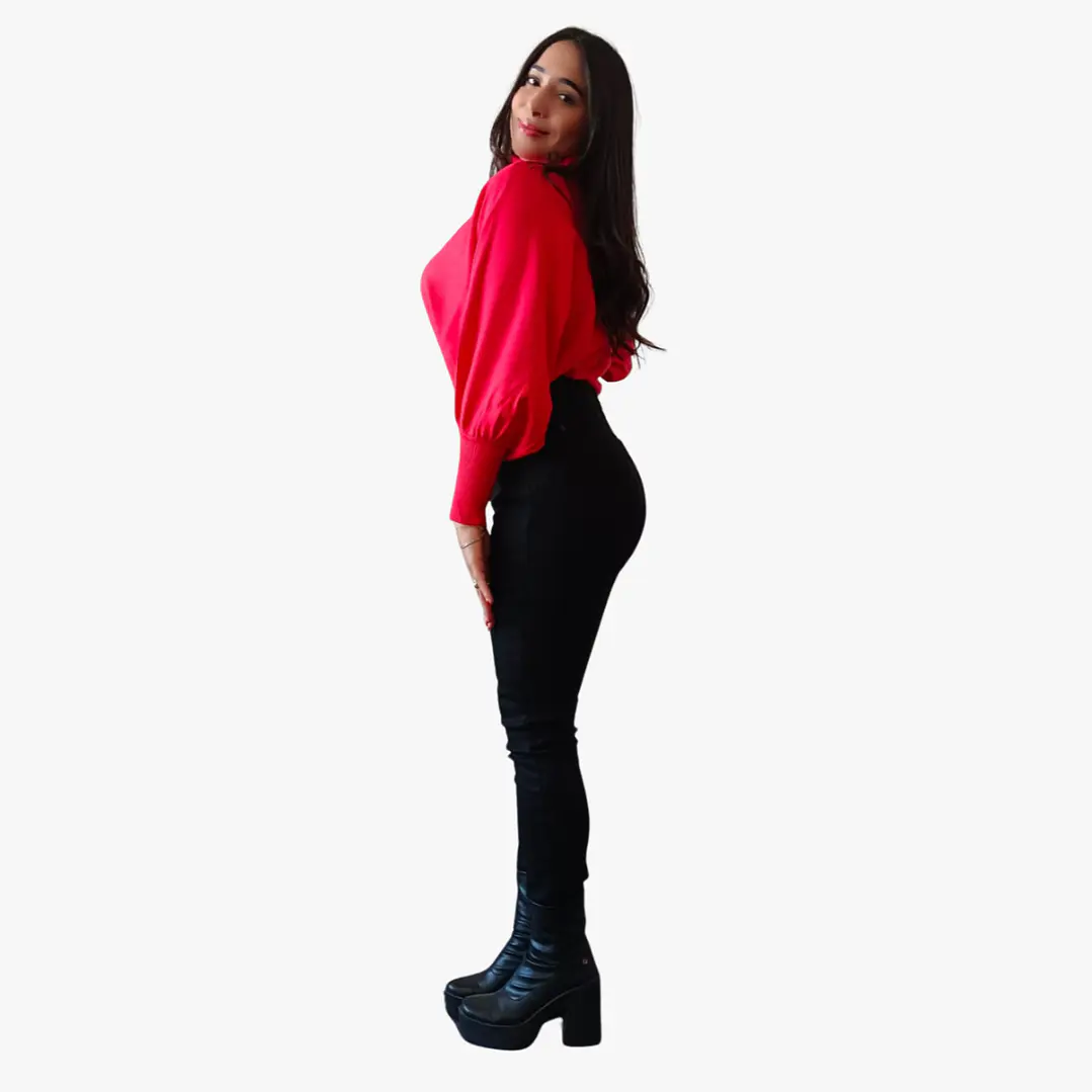 Jean Skinny  Forrado de Polar Negro | Ajuste Perfecto y Calor 5