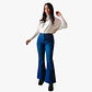 Jean Flare Forrado de Polar Elasticado Ajuste Perfecto  - Miniatura 1