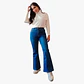 Jean Flare Forrado de Polar Elasticado Ajuste Perfecto  - Miniatura 2