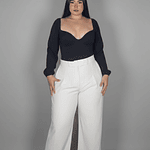 Body colombiano manga larga