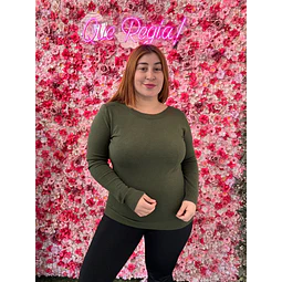 Sweater ojal spandex 