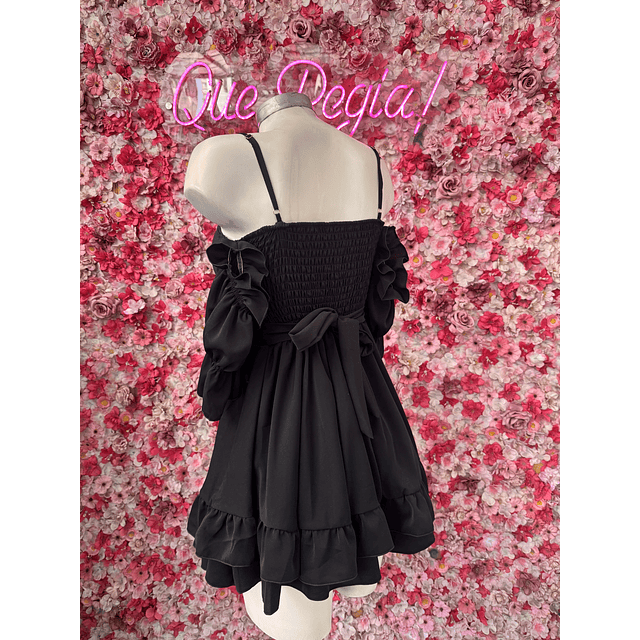 Vestido short coqueta 