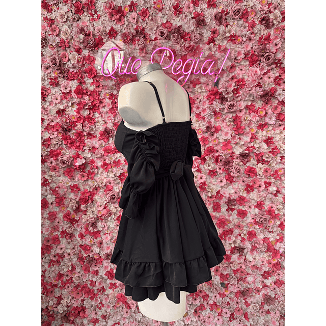 Vestido short coqueta 