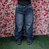 Jeans baggy azul 