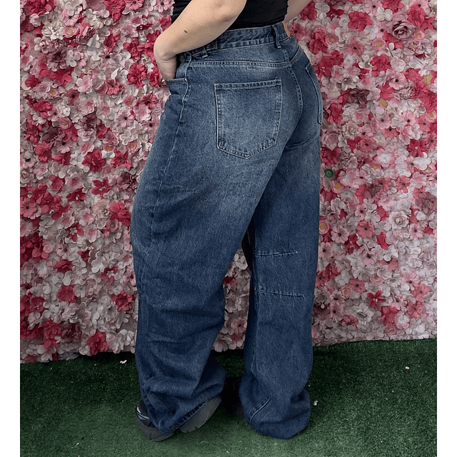 Jeans baggy azul 