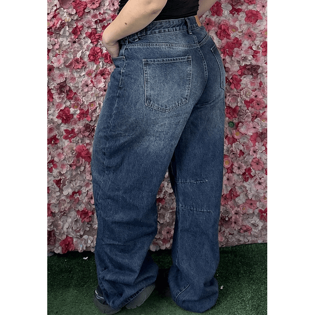 Jeans baggy azul 