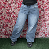 Jeans baggy celeste 