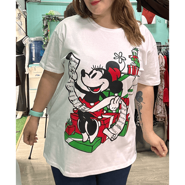Poleras Disney navideñas 