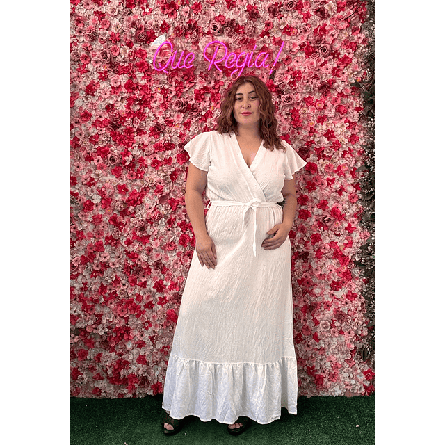 Vestido brillos y vuelos 