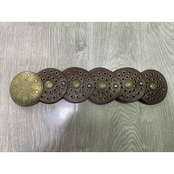 Cinturon vikingo círculos 