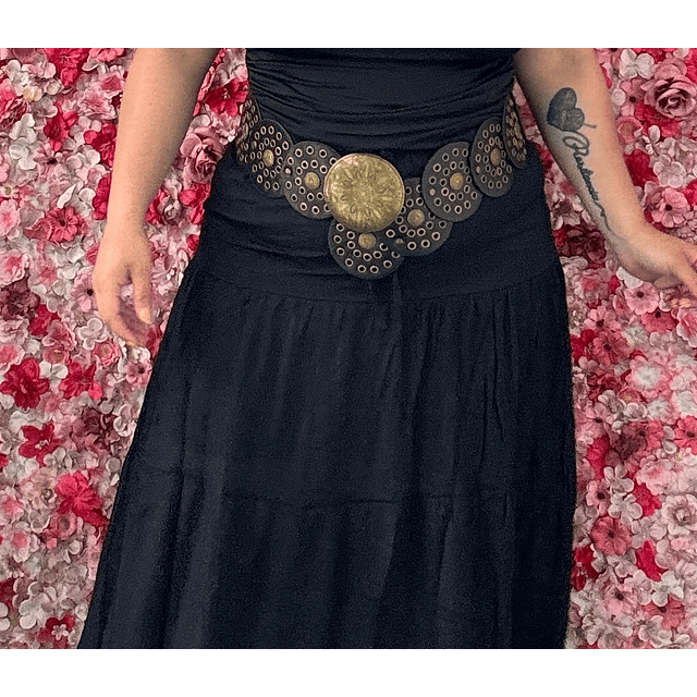 Cinturon vikingo círculos 