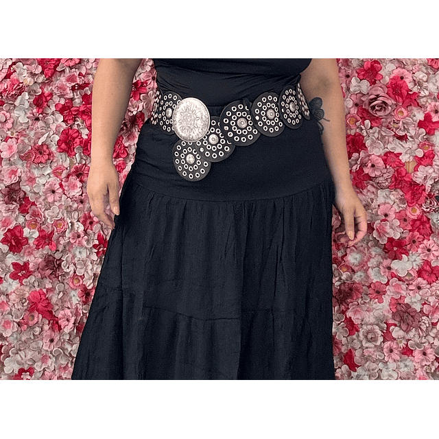 Cinturon vikingo círculos 