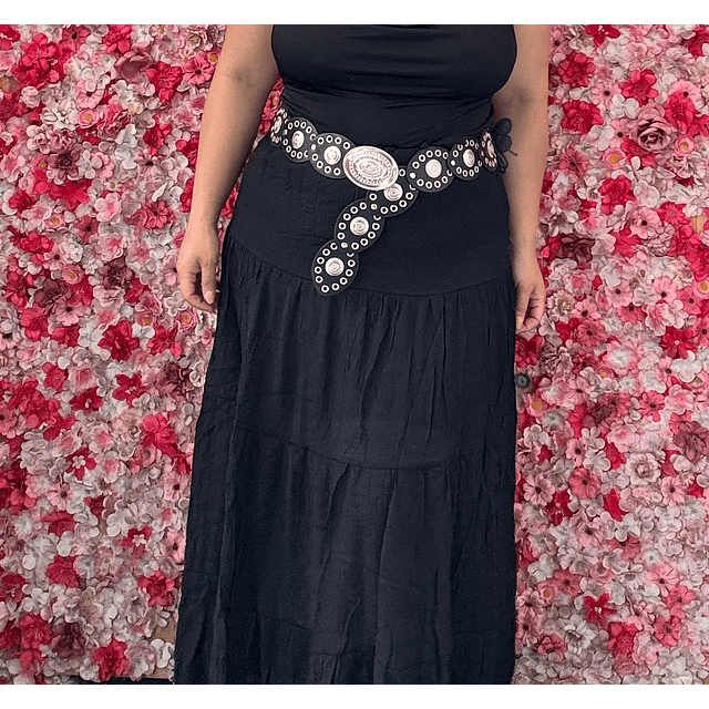 Cinturón vikingo ovalado