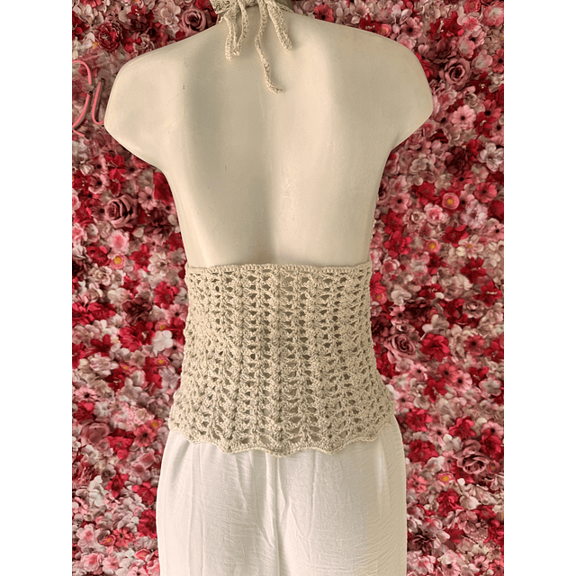 Polera tejida a crochet 