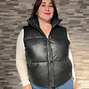 Chaqueta puffa sin mangas 
