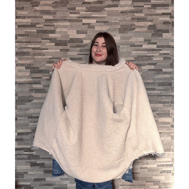 Chaqueta mezclilla y chiporro 