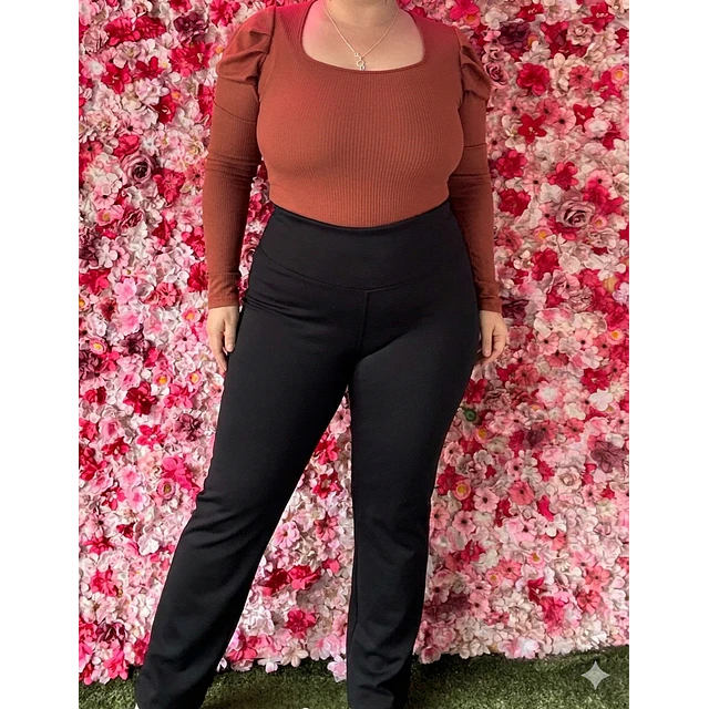 Calza forrada microfibra Recta 