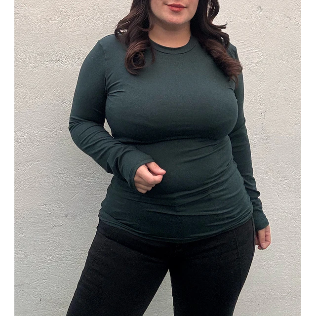 Polera camiseta bambu