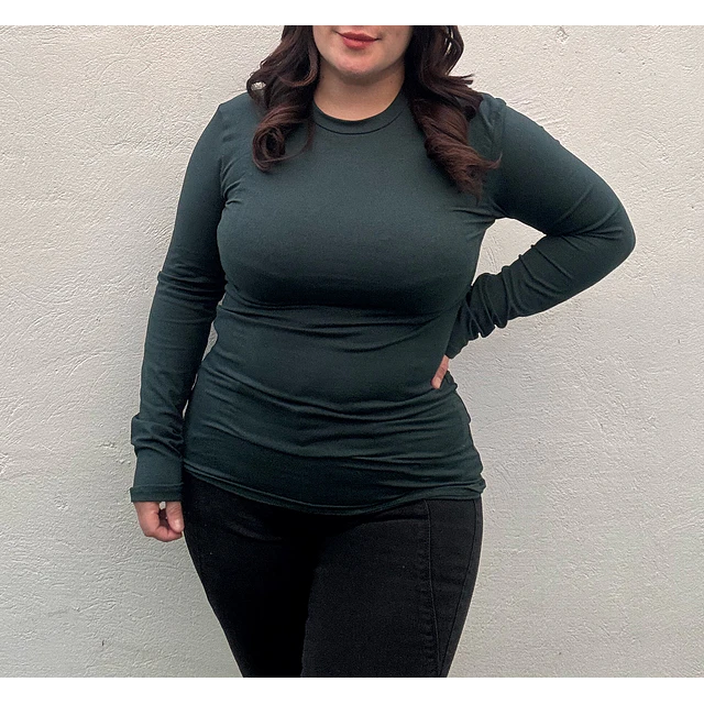 Polera camiseta bambu