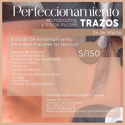 Perfeccionamiento de Trazos 24 Marzo