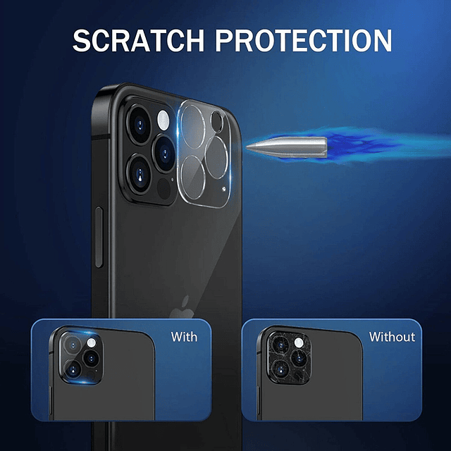 Protector Lente De Cámara Para iPhone 12 / Pro / Max / Mini