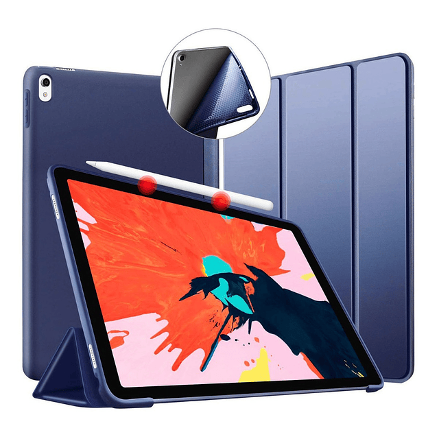 Funda Smart Case Para iPad Pro 11 2018 A1980 A1934 Silicona