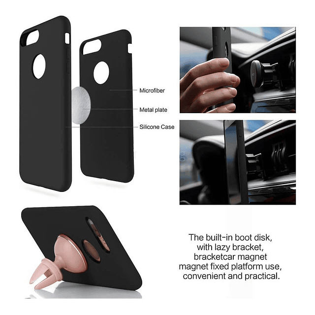 Case Protector Rock Touch Para iPhone 8 Plus / 7 Plus