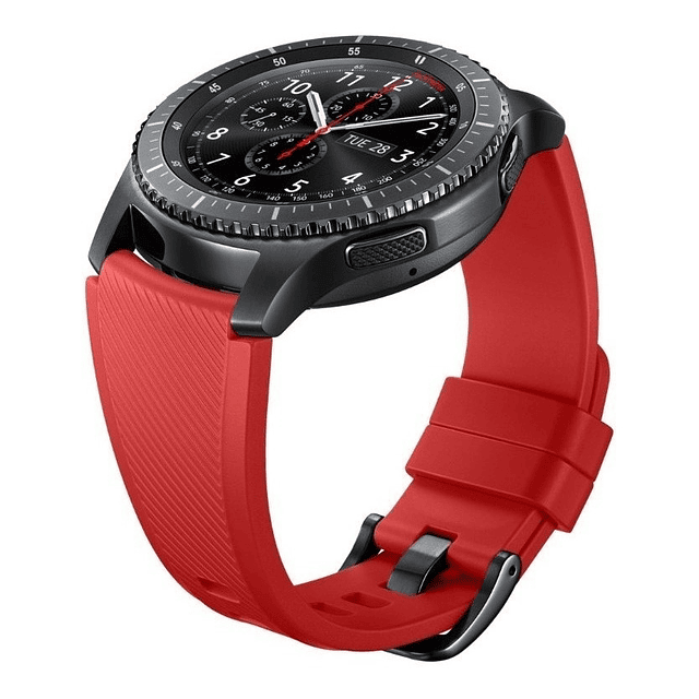 Correa De Silicona Para Huawei Watch Gt2 46mm - Red