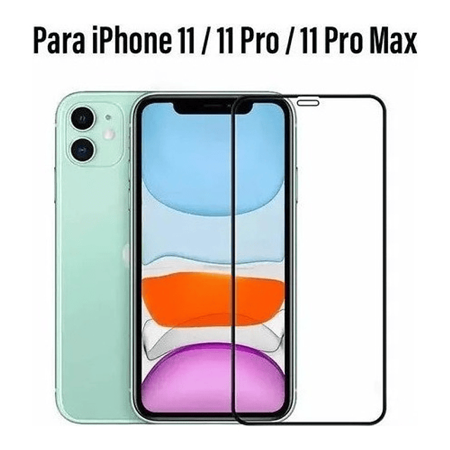 Mica Protector Pantalla Y Cámara Para iPhone 11 Normal 6.1