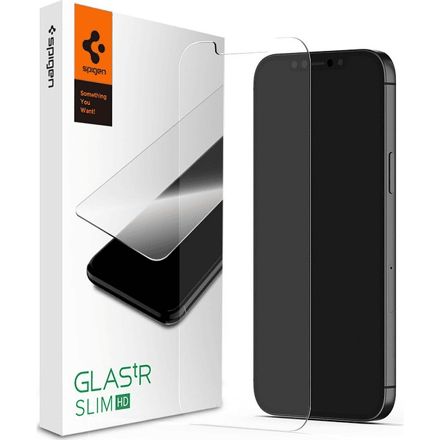 Mica Protector Pantalla Spigen Glastr Para iPhone 12 Pro 6.1
