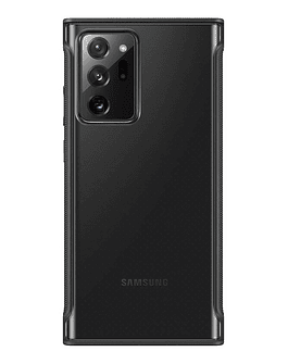 Samsung Clear Protective Cover Case Militarizado Para Galaxy Note 20 Ultra - Transparente con Borde Negro