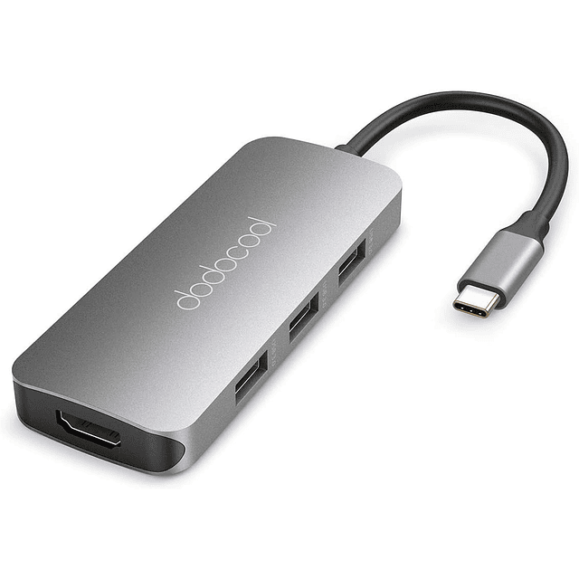 Adaptador USB C para MacBook Pro HDMI, adaptador USB tipo C Hub con 4K  HDMI, Thunderbolt 3 USB C Power Delivery para MacBook Pro de 13 pulgadas,  15