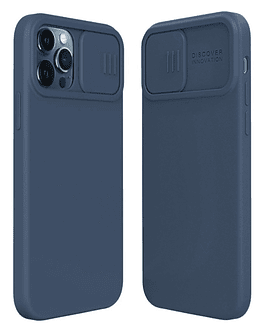 Case Nillkin Camshield Silicone Para iPhone 12 Pro 6.1 Navy