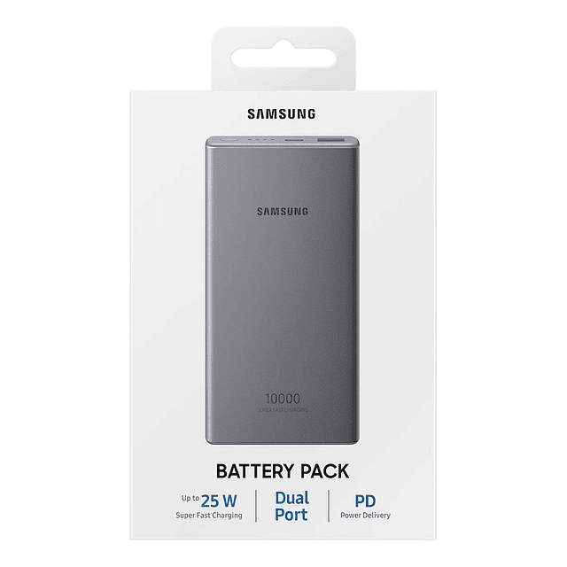 Samsung Batería Externa Usb-c 25w Carga Inalámbrica 10000mah