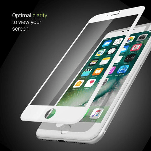 mica para iphone 7 8 se 7 y 8 plus de cristal templado 9d protege toda la  pantalla
