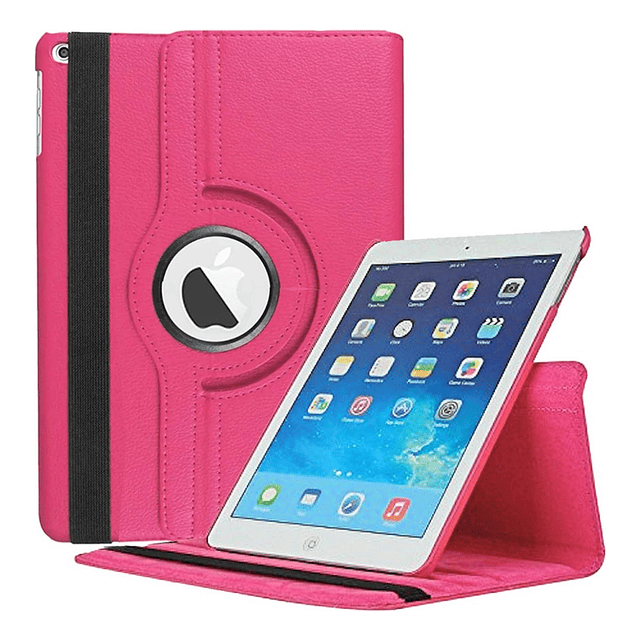 Case Funda Protector Para iPad Air 2 A1566 A1567 Fucsia