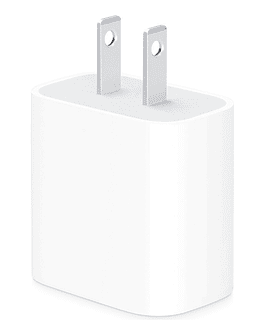 Adaptador de corriente USB-C Apple 20W, CELULARES