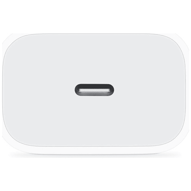 Cargador Apple 20w Usb C Para iPhone 15/ Pro/ Max/ Plus