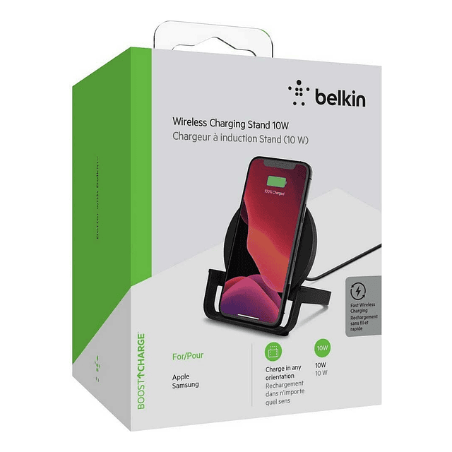 Belkin Cargador Inalambrico Para iPhone 15/ Pro/ Max/ Plus
