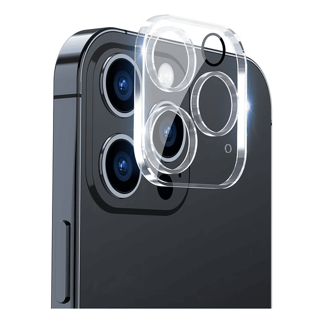 Mica de Cristal Templado Protectora de Camara para iPhone 12 Pro Max